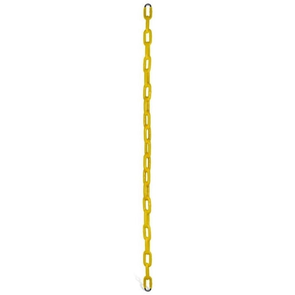 Jensen Swing Products C132Y 91 in. Plastisol Coated Chain, Yellow