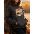 thumbnail image 4 of Rustic Countryside Living Graphic Hoodie for Women and Men, Unisex Cozy Pullover Sweatshirt, Vintage Rustic Farmhouse Country Style Top, Casual Outfit Gift for, 4 of 5