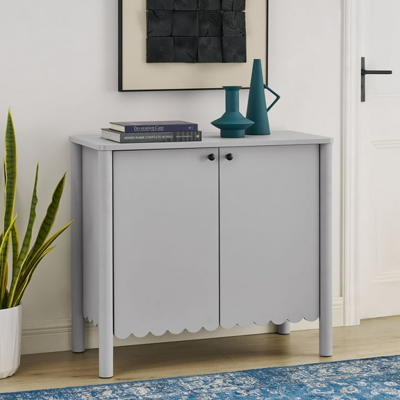 Emmeline Sideboard Cabinet in Light Gray