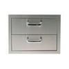 Outdoor Greatroom Company 2DRW No. 304 SS 2 Drawer Storage
