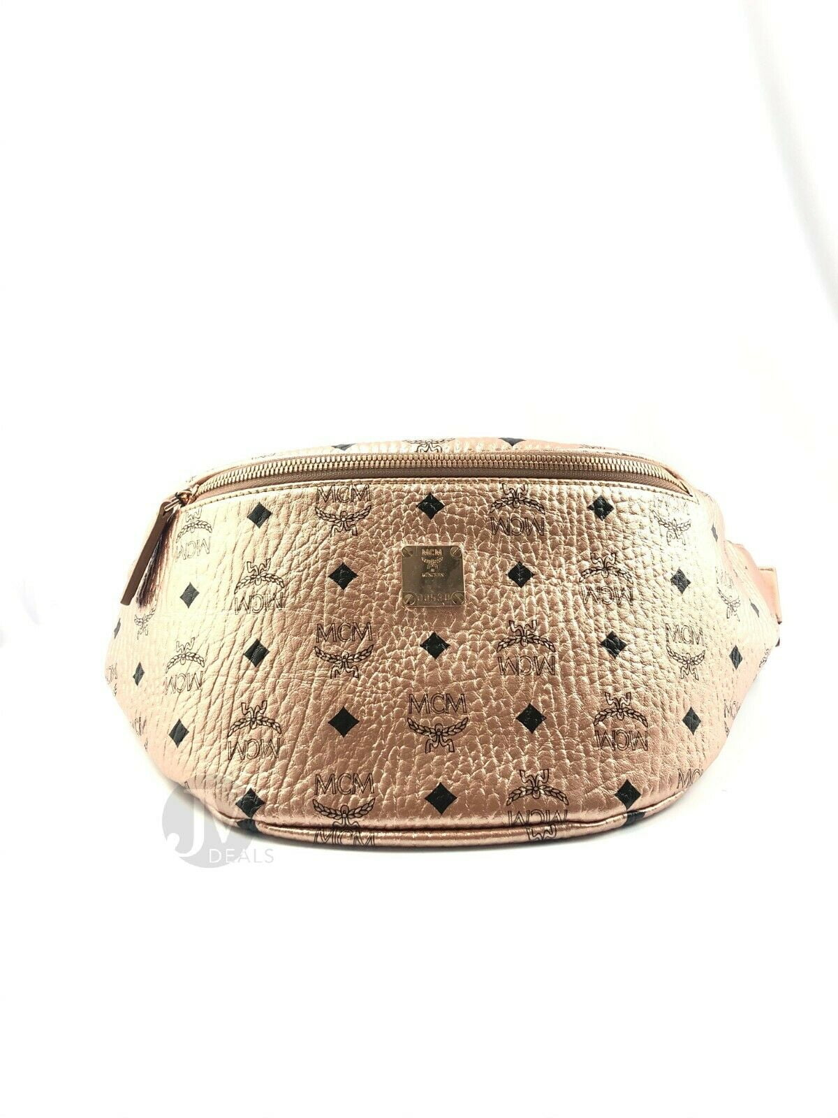 MCM MCM Visetos Coated Canvas Stark Belt Waist Bag Fanny Pack