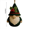 thumbnail image 2 of Crochet Christmas Tree Gnome Kit - Beginner DIY Crafting Set with Yarn & Hook, 6" Handmade Holiday Ornament for Tree Decor, Festive Family Activity, Great Christmas Gift, 2 of 3