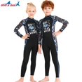 thumbnail image 1 of Traje de Buceo para Niños Niño Largo - Traje de Surf de Neopreno de Una Pieza Traje de Neopreno, Cremallera, Protección UPF50 + UV - para Playa de Ver Negro m Baoblaze Traje de buceo de una pieza para niños, 1 of 8