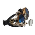 thumbnail image 2 of Gafas Steampunk,Gafas Steampunk Vintage para Hombre y Mujer,Gafas punk estilo victoriano retro para adultos,Accesorios para disfraces de cosplay y accesorios para fotos,Gafas de sol Fiesta, 2 of 6