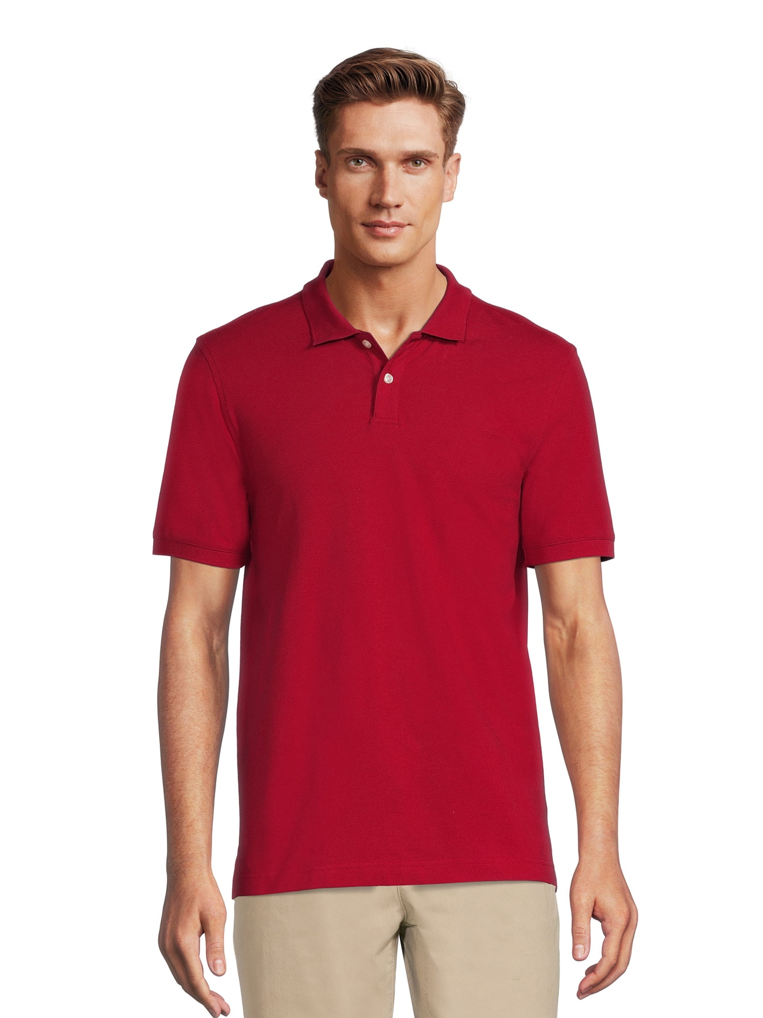 walmart george performance polo