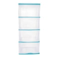 thumbnail image 1 of Cajonera Italhome 4 Niveles Plástico Aqua, 1 of 4