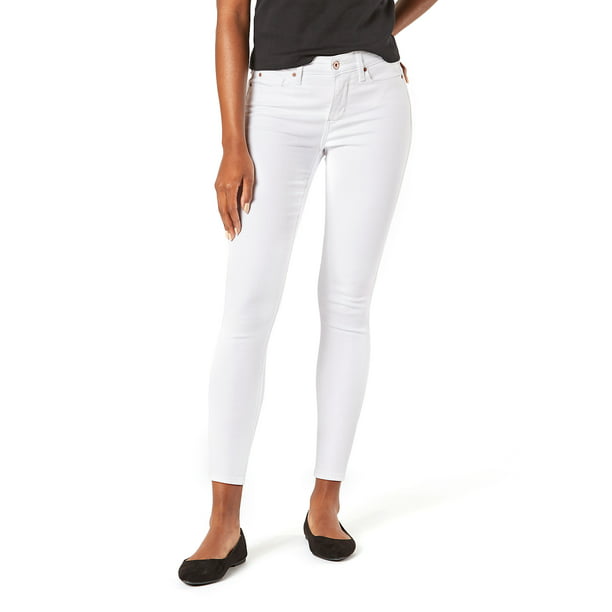 Signature by Levi Strauss & Co. Women's Modern Skinny Crop Jeans - Walmart .com