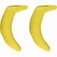 thumbnail image 1 of Wekity Yellow Banana Catnip Toy (2 Pack), 1 of 5