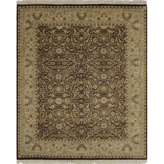 Wali Brice Chocolate/Beige Rug, 8'3" x 9'8"