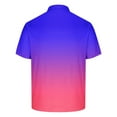 thumbnail image 3 of heyac Mens Polo Shirts Short Sleeve Color Blocked Business Casual Wear Athletic Fit Gym & Tennis Apparel Outdoor Casual Polo Shirts, 3 of 5