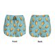 thumbnail image 3 of Balery Lemon Ice Cream Pantalones cortos deportivos para mujer con forro y dos bolsillos, elásticos, para entrenamiento, gimnasio, yoga-Medium, 3 of 7