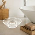 thumbnail image 6 of GUIYONG Frosted Glass Soap Dish Round Bathroom Replacement Soap Holder For Bathroom Vanities Countertops And Kitchen Sinks, 6 of 6