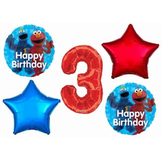 Elmo 55'' Balloon Air-Fill Only Airloonz Birthday Party Sesame