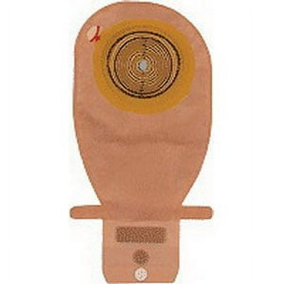 Assura 1-Piece Wide Outlet Drainable Pouch Cut-to-Fit Convex 3/4 - 1-1/4, Transparent