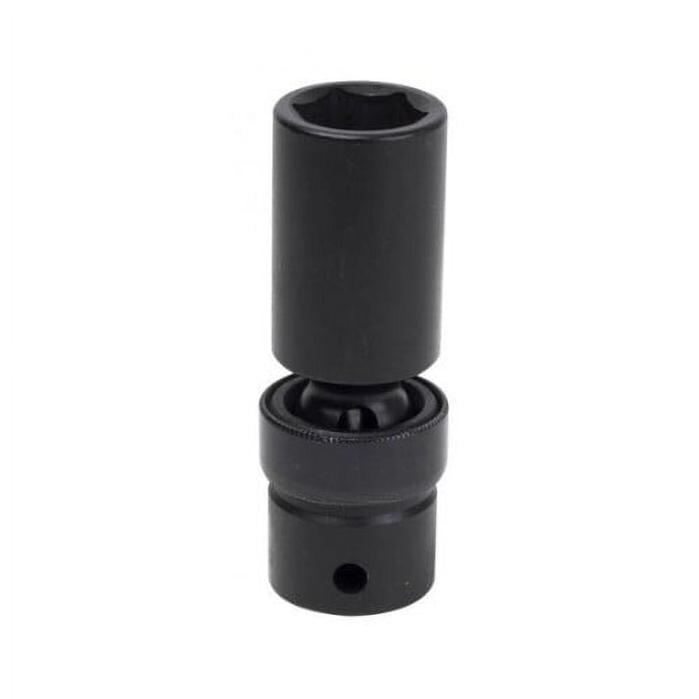 SK Tools 1/2" Drive Impact Socket - 1-1/4", 6 Point, Standard (34040) - Made In USA