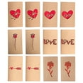 thumbnail image 2 of Tupukom Mother's Day Gift from Daughter Son Vintage Kraft Paper Hollow Mother's Day Card Birthday Thanksgiving, 2 of 4