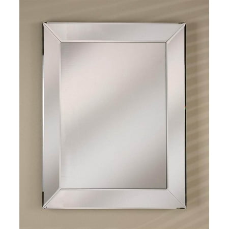 Radiance Venetian Contemporary Rectangular Wall Mirror - Medium (Medium)