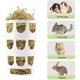 thumbnail image 1 of Comedero para animales pequeños, cuencos de plástico poroso para colgar, dispensadores de comida, accesorios de jaula para conejos, hámsteres, chinchillas, color blanco, 1 of 5