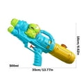 thumbnail image 3 of Super Water Gun Under $5! Yannianjz Dual Nozzle Water Gun Dinosaur Water Blaster Toy, Outdoor Water Soaker forkidsboysGirls, Pool Beach Summer Water Play Toy with Adjustable Spray, 3 of 6