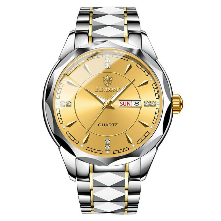 Luxury Men's Watch, Fashion Business Mens Watches with Stainless