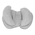 thumbnail image 5 of Baby head and neck support pillow prevents flat head adjustable breathable infant travel pillow gray, 5 of 5