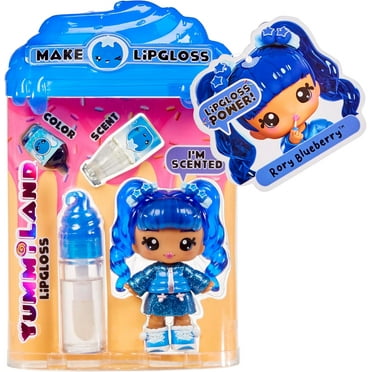 Yummiland Lipgloss Doll- Rory Blueberry
