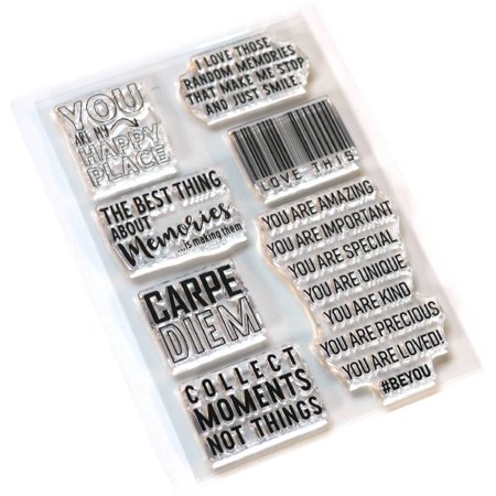 UPC: 0810003532299 | Elizabeth Crafts Clear Stamps-Quotes