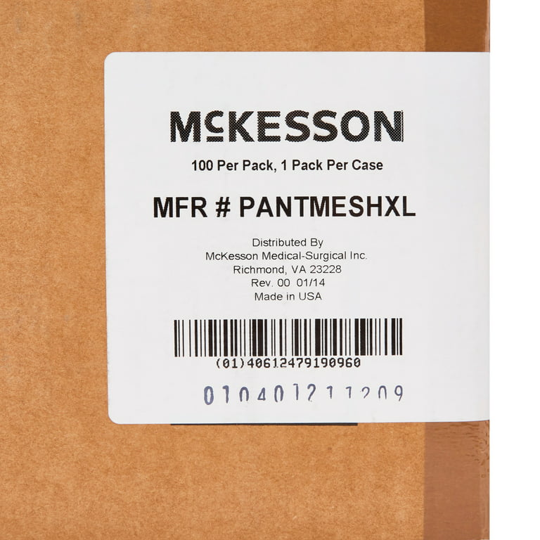 McKesson Disposable Underwear Mesh-Weave Pull-On Pants, 2XL