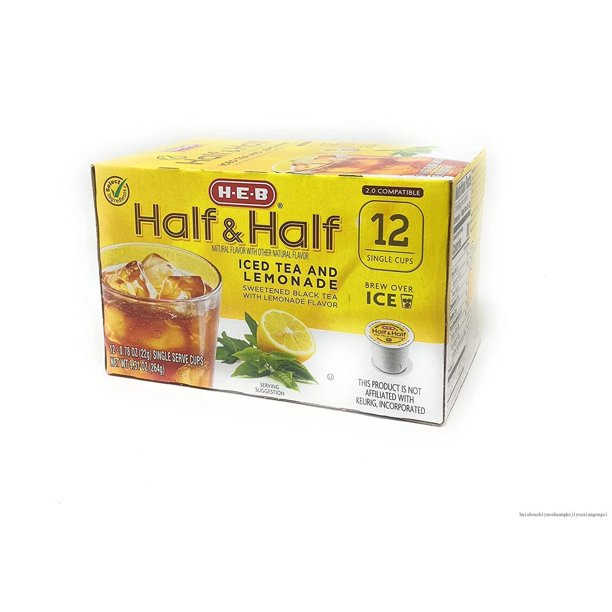 Iced Tea And Lemonade Single Serve Pods 12 Count (Half & Half / Tea