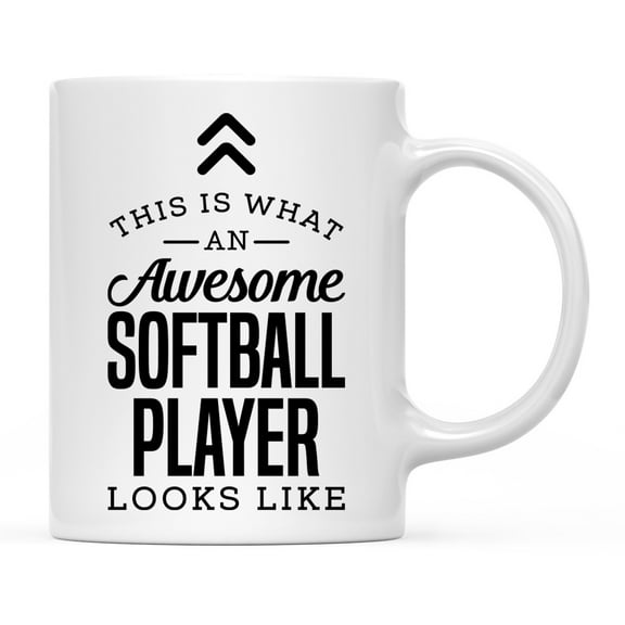 Koyal Wholesale Ceramic Coffee Tea Mug, This is What an Awesome Softball Player Looks Like
