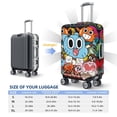 thumbnail image 5 of Amazing World of Gumball Travel Luggage Cover Suitcase Protector Washable Baggage Covers Anti-Scratch Suitcase Cover, 5 of 7