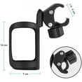 thumbnail image 4 of GIXUSIL 2 Pack Stroller Drink Holders,Black Universal Cup and Bottle Holder for Trolleys, Walkers and Bikes, 4 of 7