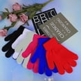 thumbnail image 5 of 12 Pairs Kid's Winter Magic Gloves Children Stretchy Warm Magic Gloves Boys or Girls Knit Gloves, 5 of 7