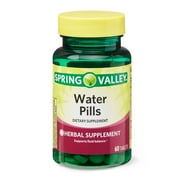 (2 pack) (2 pack) Spring Valley Water Pills, 60 Tablets