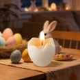thumbnail image 4 of Easter Bunny Candle, Egg Shaped Votive Scented Soy Candle, Spring Table Centerpiece for Home Bedroom, Holiday Party Decoration & Gift, Bunny Egg Home Decor, 4 of 4