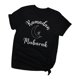 thumbnail image 5 of Camiseta de manga corta para mujer, ropa deportiva suave, transpirable, clásica, a la moda, con cuello redondo L, 5 of 8