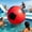 A, variant on WLAGOOD Oversizedinflatable Multicolor Beach Ball for Pool Water Park - Durable Floating Rubber Outdoor Entertainment Accessory 31.5in