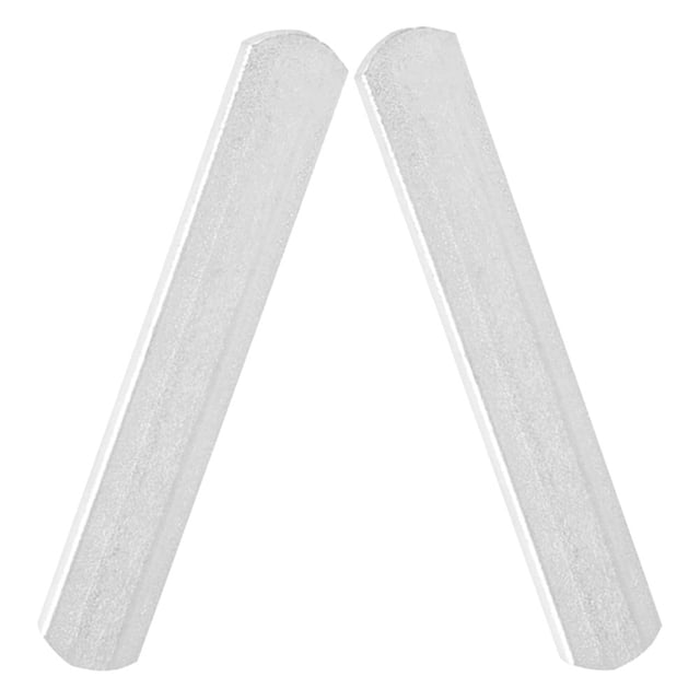 WRITWAA 2pcs Strength Training Equipment Weight Plated Stainless Steel Silver for Weight Training