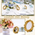 thumbnail image 5 of 5 Pack Mini Gold Picture Frames, Small Hanging Vintage Picture Photo Frames For Wall, Table Display, 5 of 8