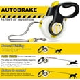 thumbnail image 2 of FIDA AutoBrake Retractable Dog Leash. Advanced Patented Design for Dog Pulling, 16 ft Heavy Duty No Pull Pet Walking Leash for Small Breeds. 360 Tangle Free, Soft Grip, Small Size, 2 of 6