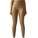 thumbnail image 1 of Leggings de cuero Qarigey Pantalones pitillo de Yoga Amarillo METRO, 1 of 6