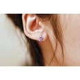 thumbnail image 5 of Gin & Grace 10KT WG Tanzanite and diamond accent Earring, 5 of 5