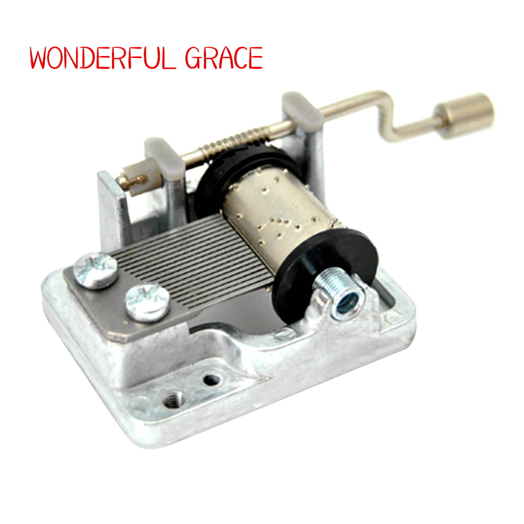 Quality Silver Alloy Electric Musical Movement Deck For DIY Music Box Gifts Toys 