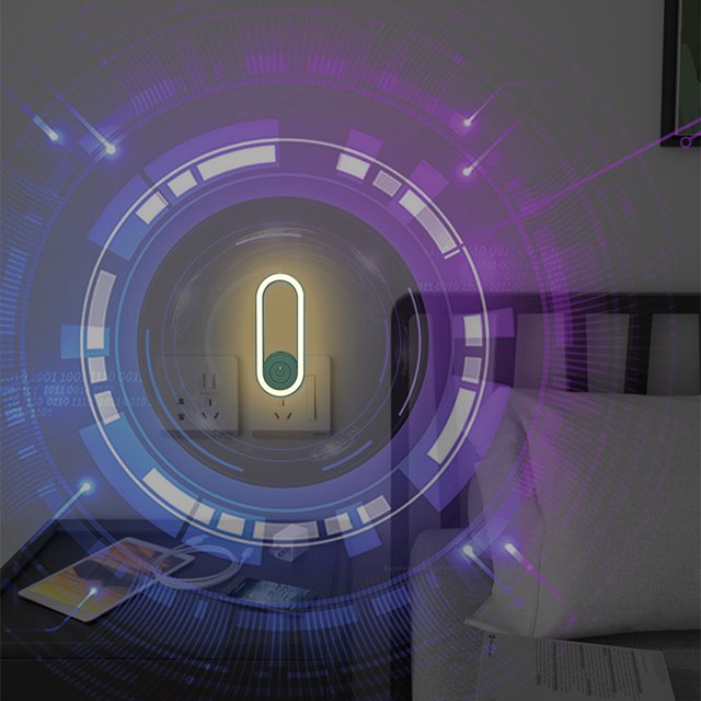 CreativeArrowy Repellent Plug In Mosquito Lamp Breastfeeding Light 1PC Ultrasound Ultrasonic Multifunctional For Nursery Room Bedroom