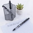 thumbnail image 6 of BAZIC Royal Black Color Rollerball Pen 0.7mm w/ Regulator, (3/Pack), 1-Pack, 6 of 7
