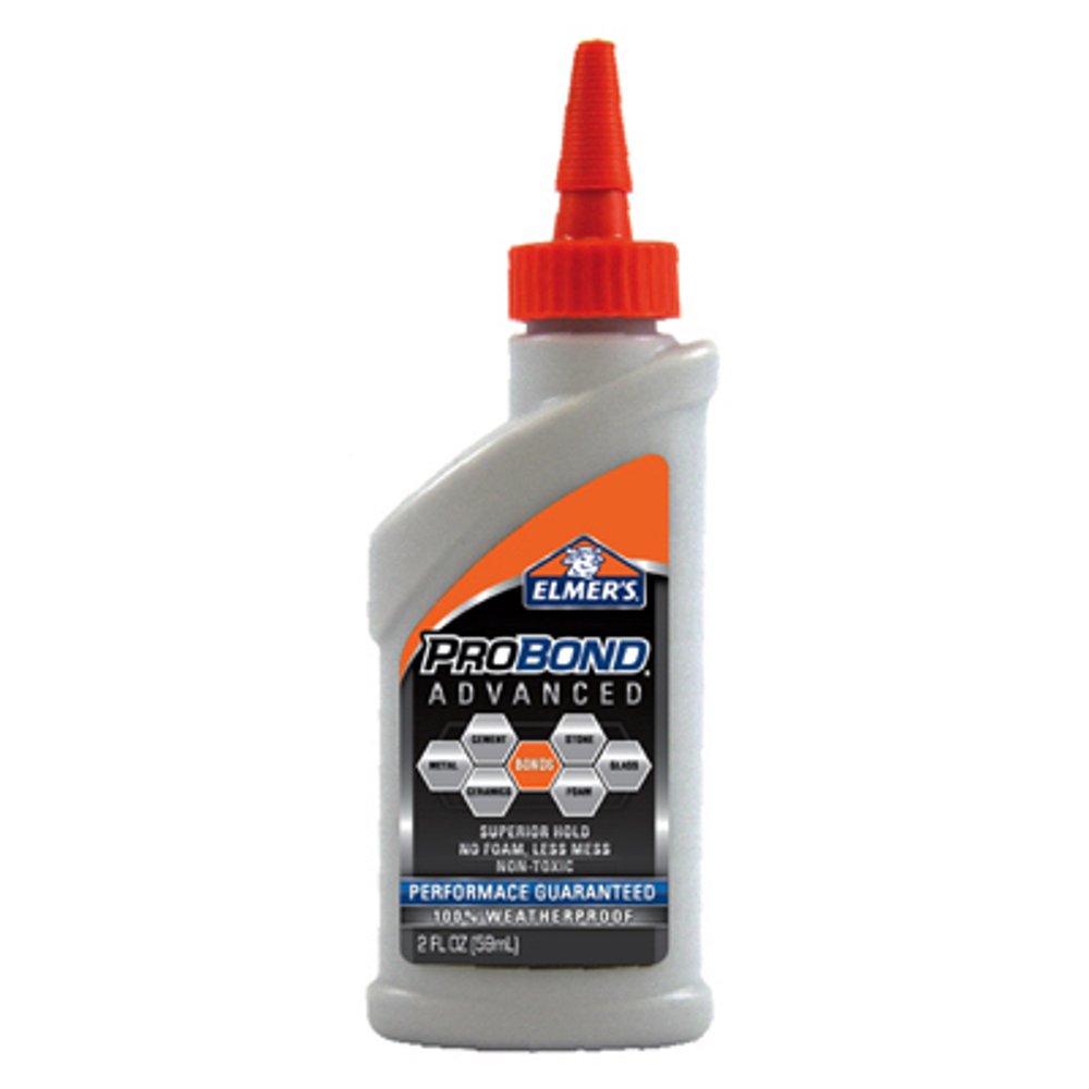 Probond Advanced 4 OZ Glue Bonds Metal Stone Wood & More! Sandable & P