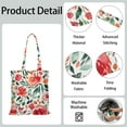 thumbnail image 4 of Sac de Courses Réutilisable Imprimé Fleur - Durable et Lavable en Machine, 4 of 6