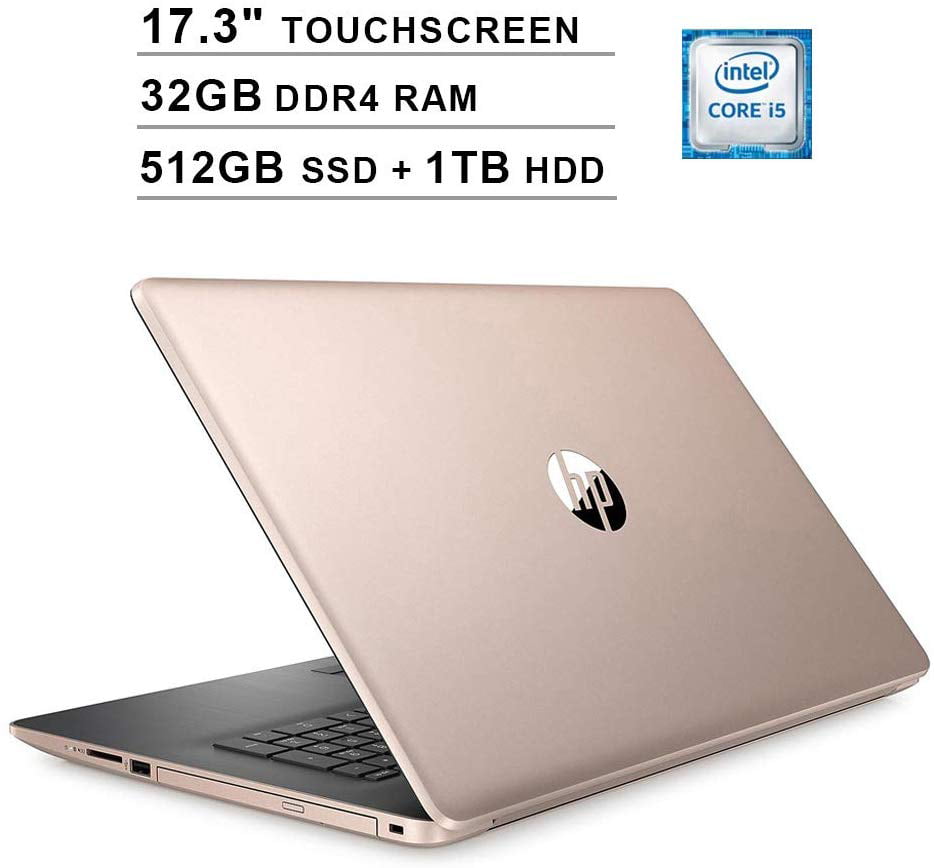 2020 HP Pavilion 17.3 Inch Touchscreen Laptop (Intel 4-Core i5-8265U up