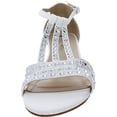 thumbnail image 3 of Bellini Womens Laaris Peep Toe Ankle Strap T-Strap Sandals, 3 of 3