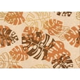 thumbnail image 1 of Ahgly Company Indoor Rectangle Patterned Papaya Orange Area Rugs, 3' x 5', 1 of 6